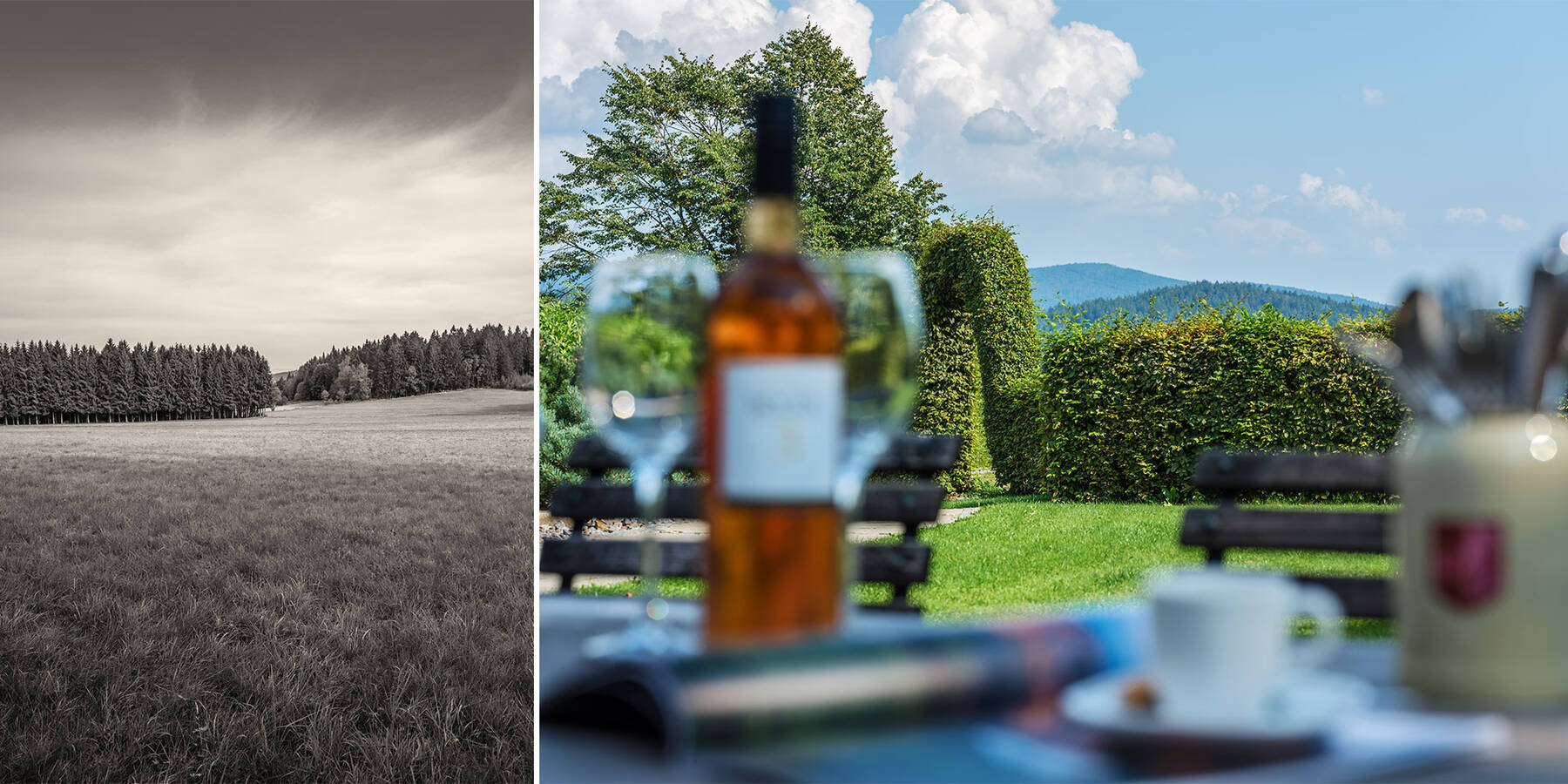 Hochzeitslocation im bayrischen Wald im Berghotel Maibrunnen