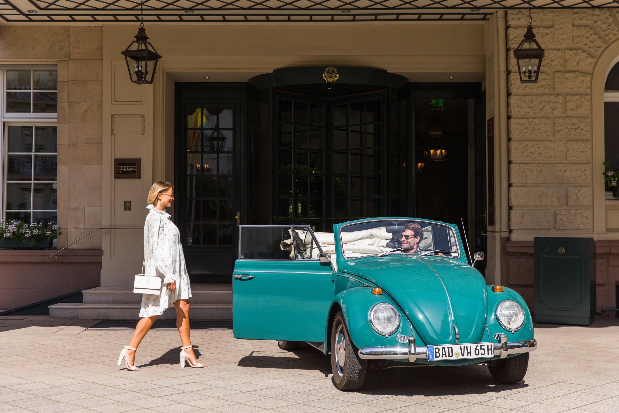 Brenners Park Hotel Spa VW entrance