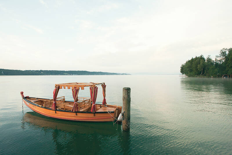 Hochzeitsboot in Hotel LaVilla