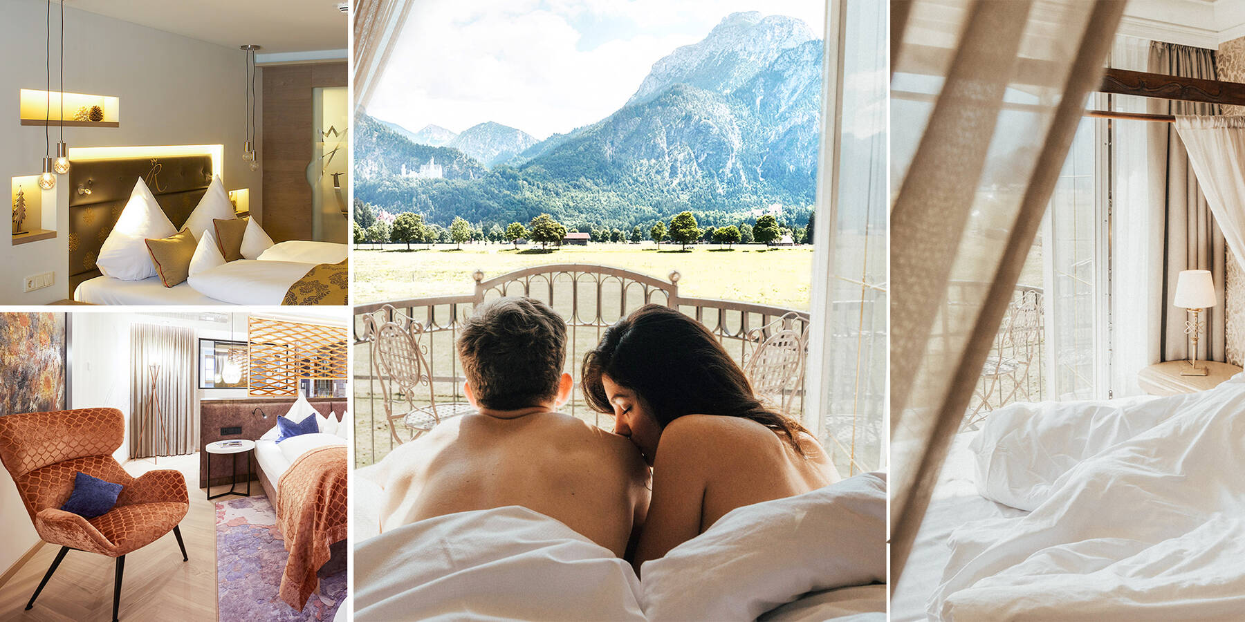 Landhochzeit im Allgäu wunderschöne Zimmer
