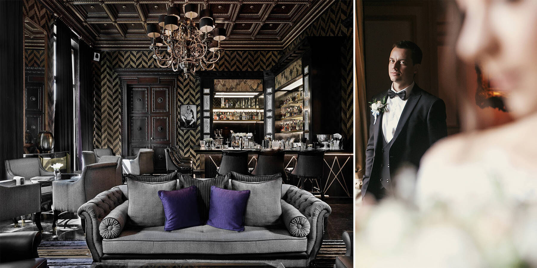 Eleganter Hochzeitsraum im Schlosshotel Berlin